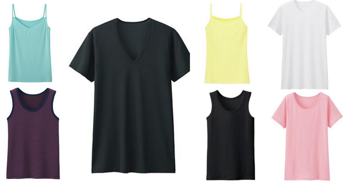 UNIQLO AIRism Deodorant Mesh Tank Top Nylon XS-4XL 2 Farben HERREN Neu