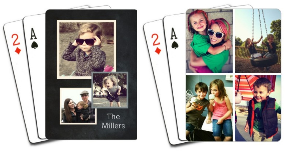 Shutterfly Free Set Of Personalized Playing Cards 19 99 Value 