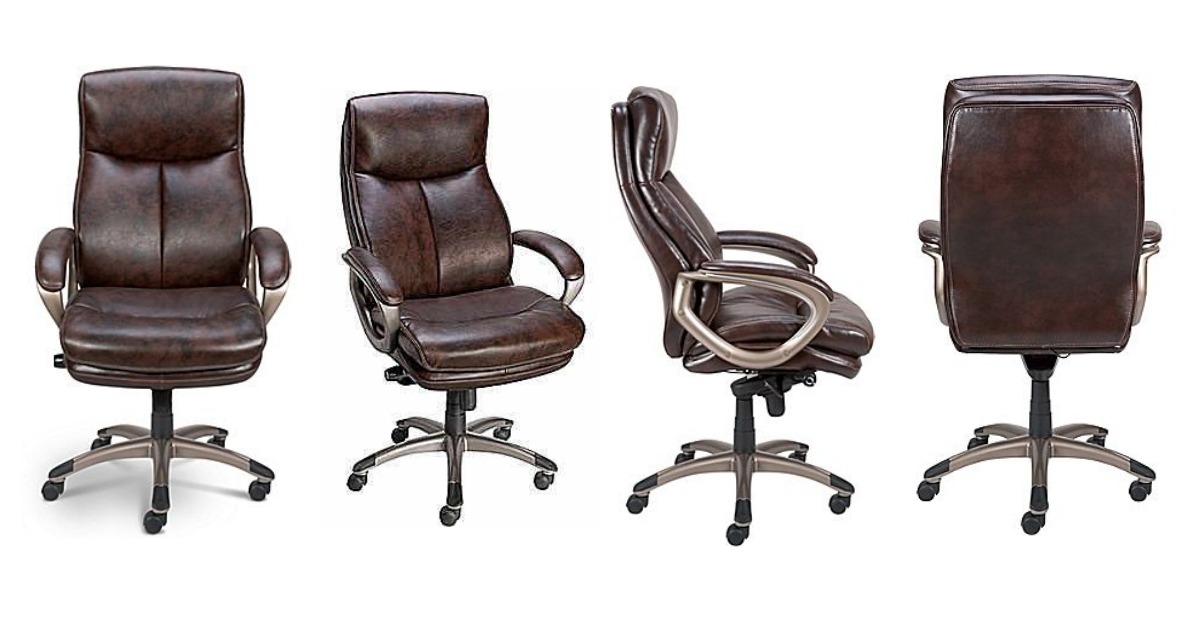 Staples Eckert Bonded Leather Office Chair Only 64 49 Shipped Regularly 199 99 Hip2save