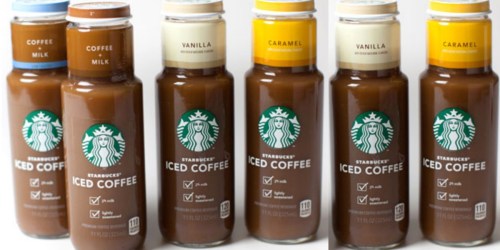 Target & Walgreens: Starbucks Iced Coffee Singles As Low As 25¢