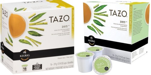 New $1.50/1 TAZO Iced Tea K-Cup Coupon