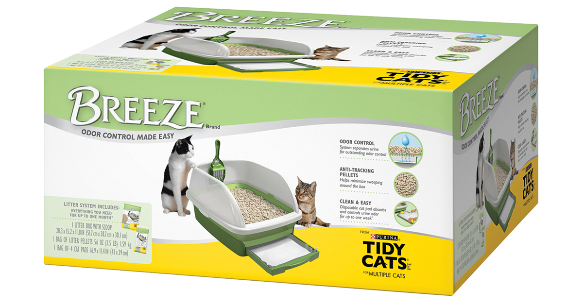 NEW 7/1 Tidy Cat Breeze System Coupon = Only 22.99 at PetSmart