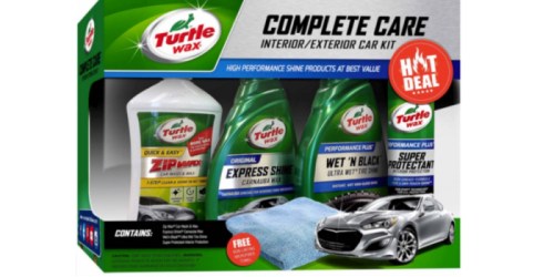 Walmart: Turtle Wax 5-Piece Complete Care Kit As Low As $7.94 (Regularly $21.49)