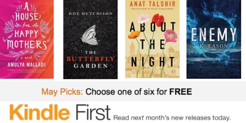 Amazon Prime Members: Choose FREE Kindle eBook in May ($4.99 Value)