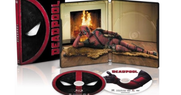 Deadpool SteelBook on Blu-ray + Digital HD Copy