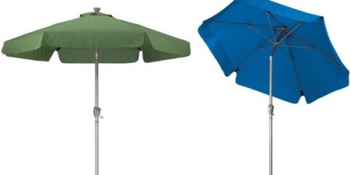 Amazon: 65% Off California Patio Umbrellas = Aluminum Umbrella w/ 3-Way Tilt $55 Shipped