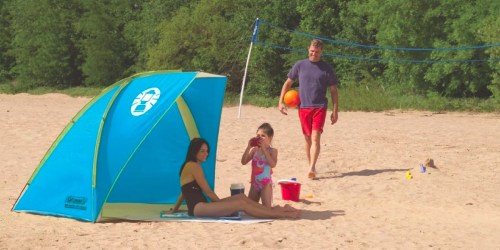 Amazon: 56% off Coleman Tents & Shelters = Beach Shade Only $31.99 (Regularly $54.99)