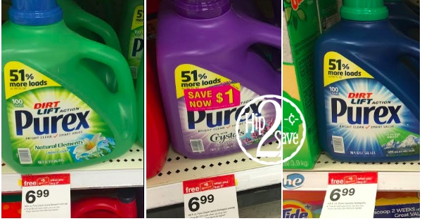 Target: HUGE Purex Laundry Detergent 150 Ounce Bottles