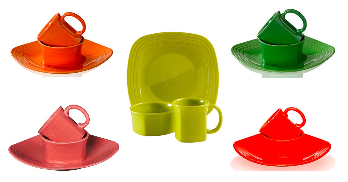 Macy's Fiesta Square 3Piece Place Setting Only 9.17 Each Shipped