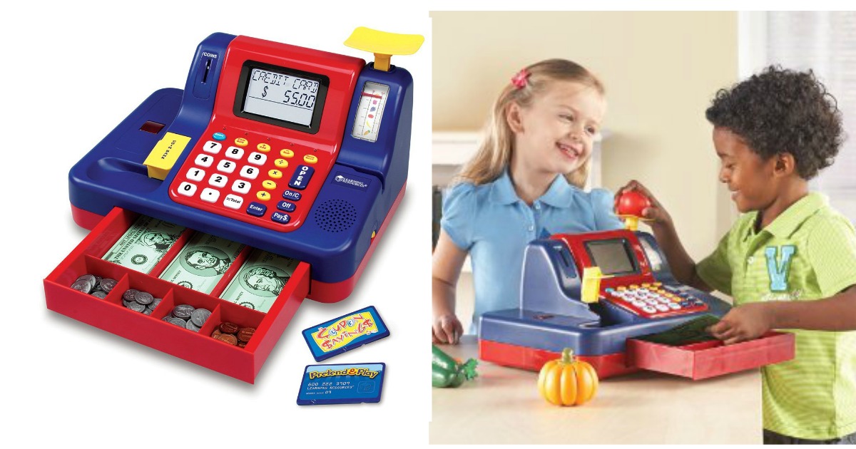 Amazon Learning Resources Pretend & Play Cash Register Only 26.03