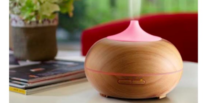 Amazon: Anypro 300ml Wood Grain Essential Oil Diffuser ONLY $28.99 (Regularly $43.99)