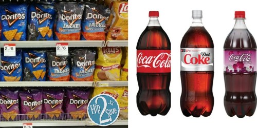 Target Cartwheel: 50% Off Doritos & Coca-Cola 2-Liters = Cheap Chips AND Soda