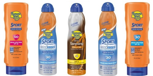 Target: Banana Boat Sunscreen Only $1.69 Each (After Gift Card) + More
