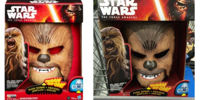 Walmart Clearance: Possible Star Wars Chewbacca Electronic Mask as Low as $3