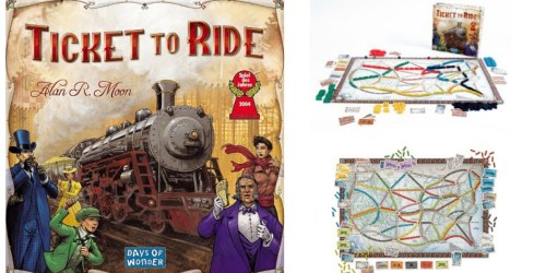 Ticket to Ride Strategy Board Game Only $27.59 Shipped (Regularly $39.99)