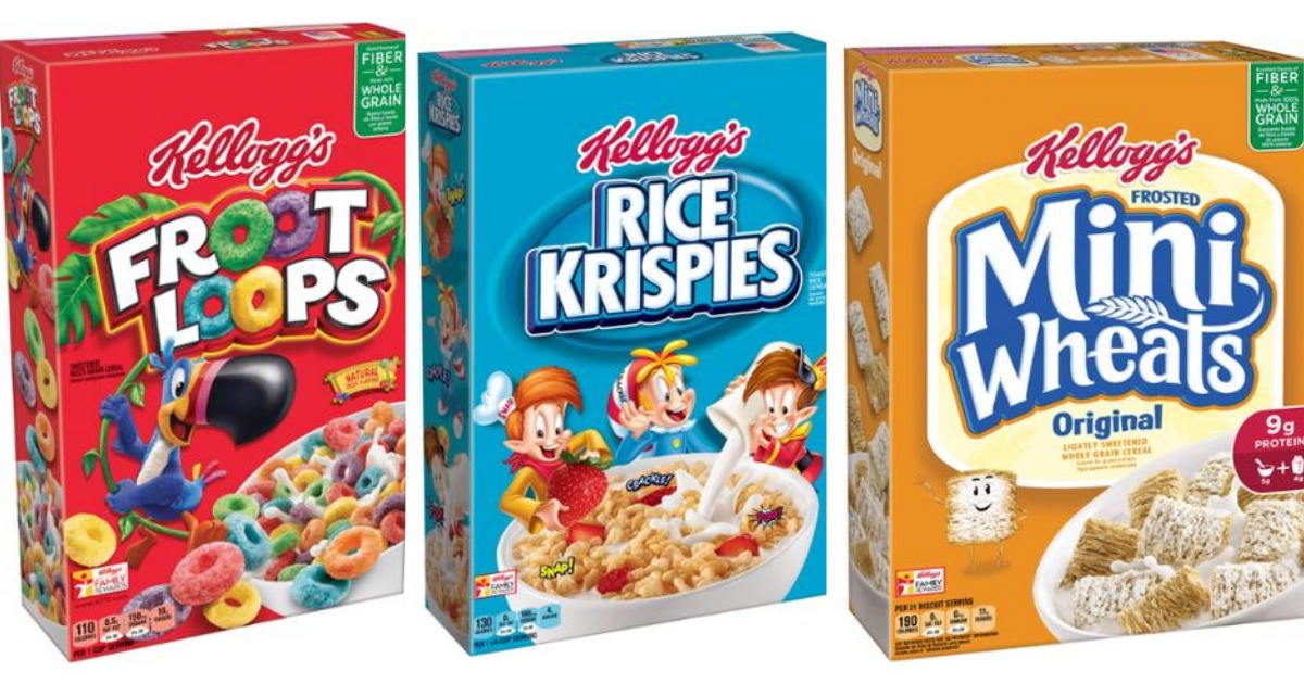 Dollar General: Kellogg's Cereal Only $1.25