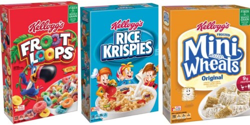 Dollar General: Kellogg’s Cereal Only $1.25