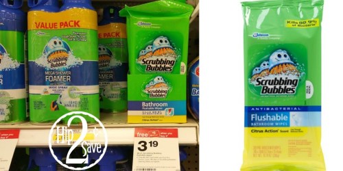 Target: Scrubbing Bubbles Bathroom Wipes Only 94¢ Each (After Gift Card Offer)