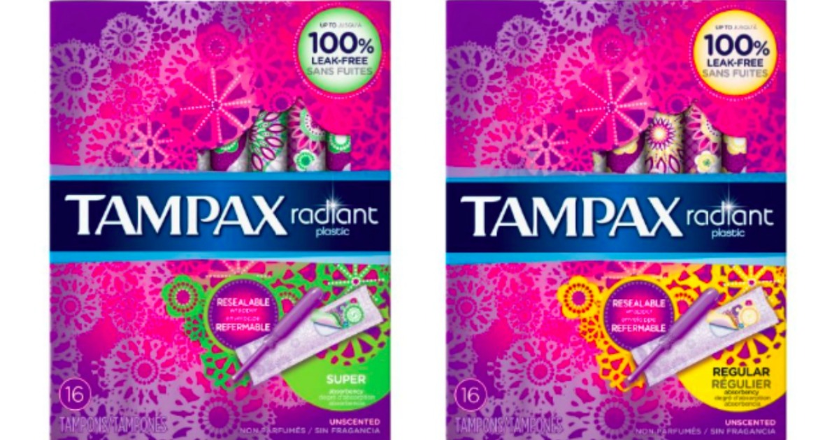 Amazon Tampax Pearl Tampons 2.77 Shipped AND Always Liners Only 2.74