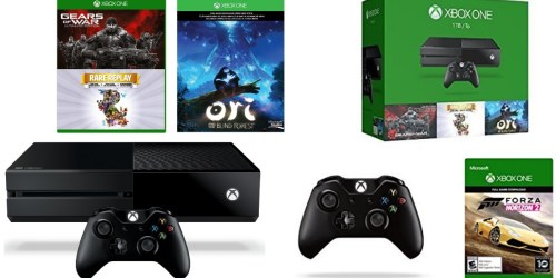 Amazon: Xbox One 1TB Console + 3 Games + Two Wireless Controllers Only $319 Shipped