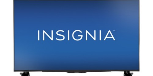 Best Buy: Insignia 43″ LED 1080p HDTV $199.99 Shipped Today Only (Regularly $329.99)