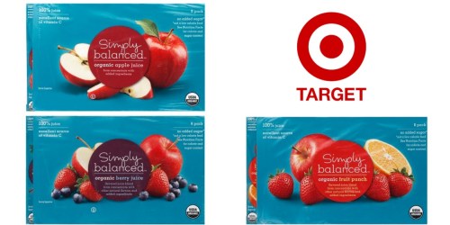 Target: Simply Balanced Organic Juice Boxes & Drink Mixes Only $1.12 Each + More