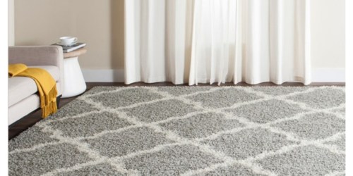Shag 8′ X 10′ Area Rugs Only $129.99 Shipped (Regularly $299.99)