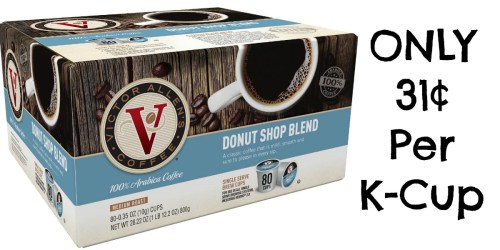 Amazon: Victor Allen Coffee K-Cups 31¢ Each