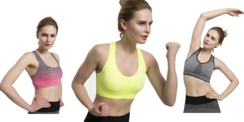 Amazon: Highly Rated Women’s Sports Bra Only $6.99 (Regularly $19.99)