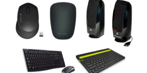 Amazon: 50% Off Logitech PC Accessories Today Only = $8.99 Wireless Mouse + More
