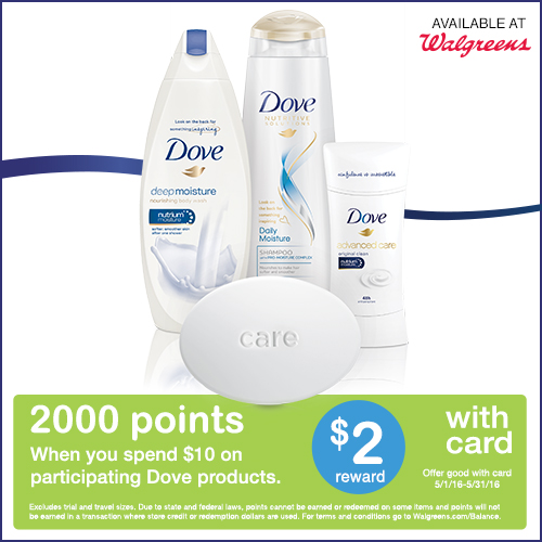 Walgreens Dove Mother's Day