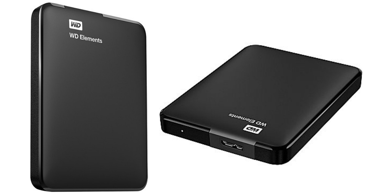 Тб внешний hdd wd elements portable