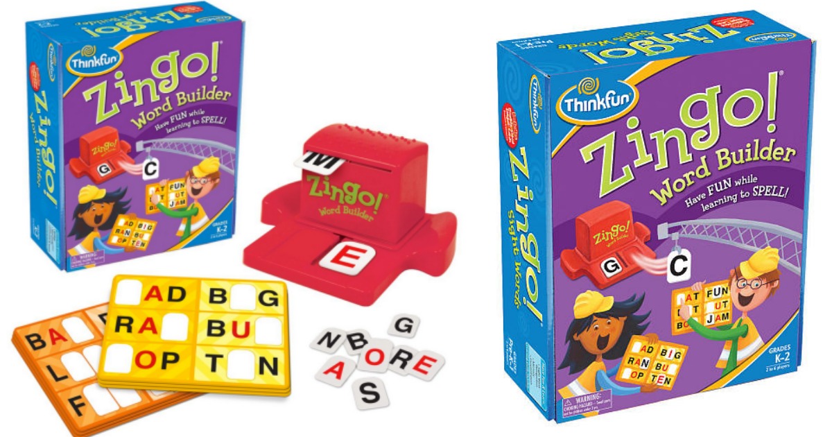 Zingo! Word Builder Board Game Only 10.98 (Regularly 19.99)