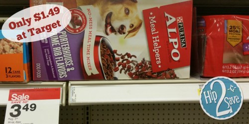 Two New Alpo Meal Helpers Coupons = Alpo Meal Helpers Only $1.49 at Target