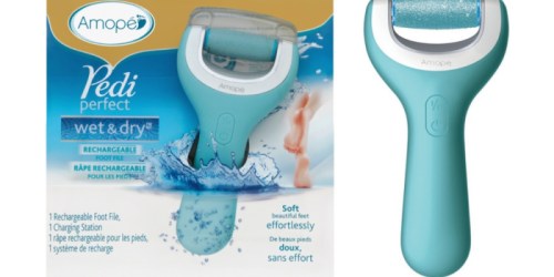 Target.com: Amope PediPerfect Wet & Dry Foot File $33.99 After Gift Card Offer (Today Only)