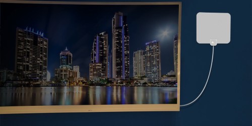 Amazon: HDTV Antenna Only $7.99 (Regularly $19.99) – Get All Local Channels for FREE