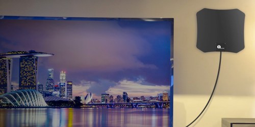 Amazon: HDTV Antenna w/ 25 Mile Range Only $7.99 – Get All Local Channels for FREE