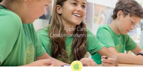 Apple Retail Stores: FREE Apple Kids Camp for Ages 8-12 (Make Reservations Now!)