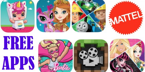 SmartAppsForKids: 12 FREE Mattel Apps + More