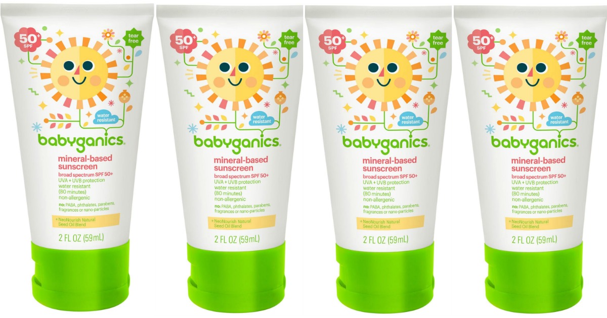 babyganics baby sunscreen lotion spf 50