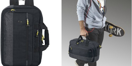 Highly Rated Solo Velocity Hybrid Backpack/Briefcase Just $19.99 (Reg. $49.99)