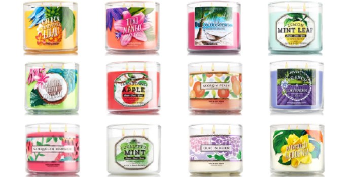 Bath & Body Works: 3-Wick Candles Only $7.20 Each Shipped (Reg. $22.50)