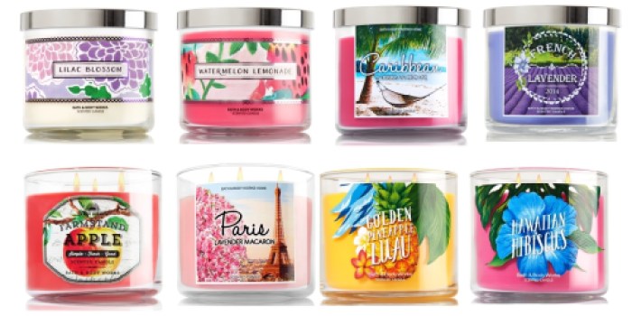Bath & Body Works: 3-Wick Candles As Low As $8.99 Each Shipped (Regularly $22.50)