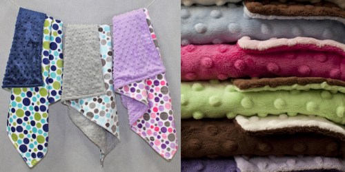 Minky Chenille Baby Blankets ONLY $20 Shipped (Regularly Up to $58)