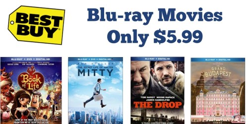 Best Buy: Blu-ray Movies As Low As $5.99 (Regularly Up to $27.99)