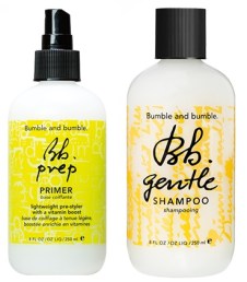 Bumble and Bumble products