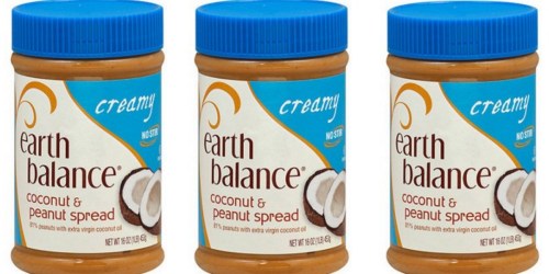 Amazon: Earth’s Balance Coconut & Peanut Spread Only $2.83 Per Jar Shipped
