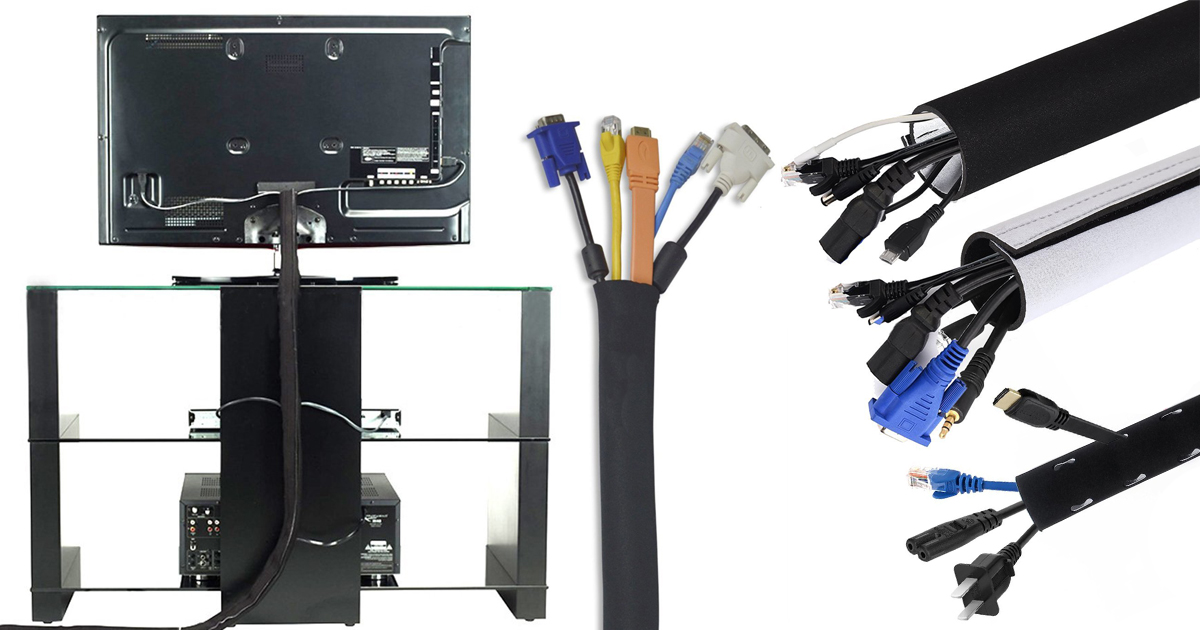 Amazon Cable Organizer Sleeves Only 12.99 (Regularly 31.99)