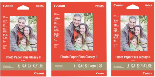 Canon.com: 10 Packs of Canon 5×7 Photo Paper Only 42¢ Each (Regularly $8.49 Per Pack)