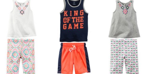 Carter’s: Free Shipping On ALL Orders = Tanks & Shorts Only $5 Each Shipped (Reg. $14)
